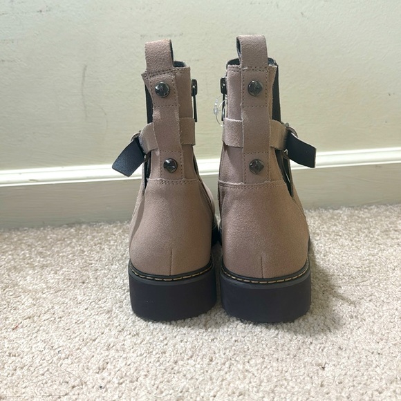 NWOT DONALD PLINER Leather Suede Boots Size 8.5 M - Picture 4 of 11